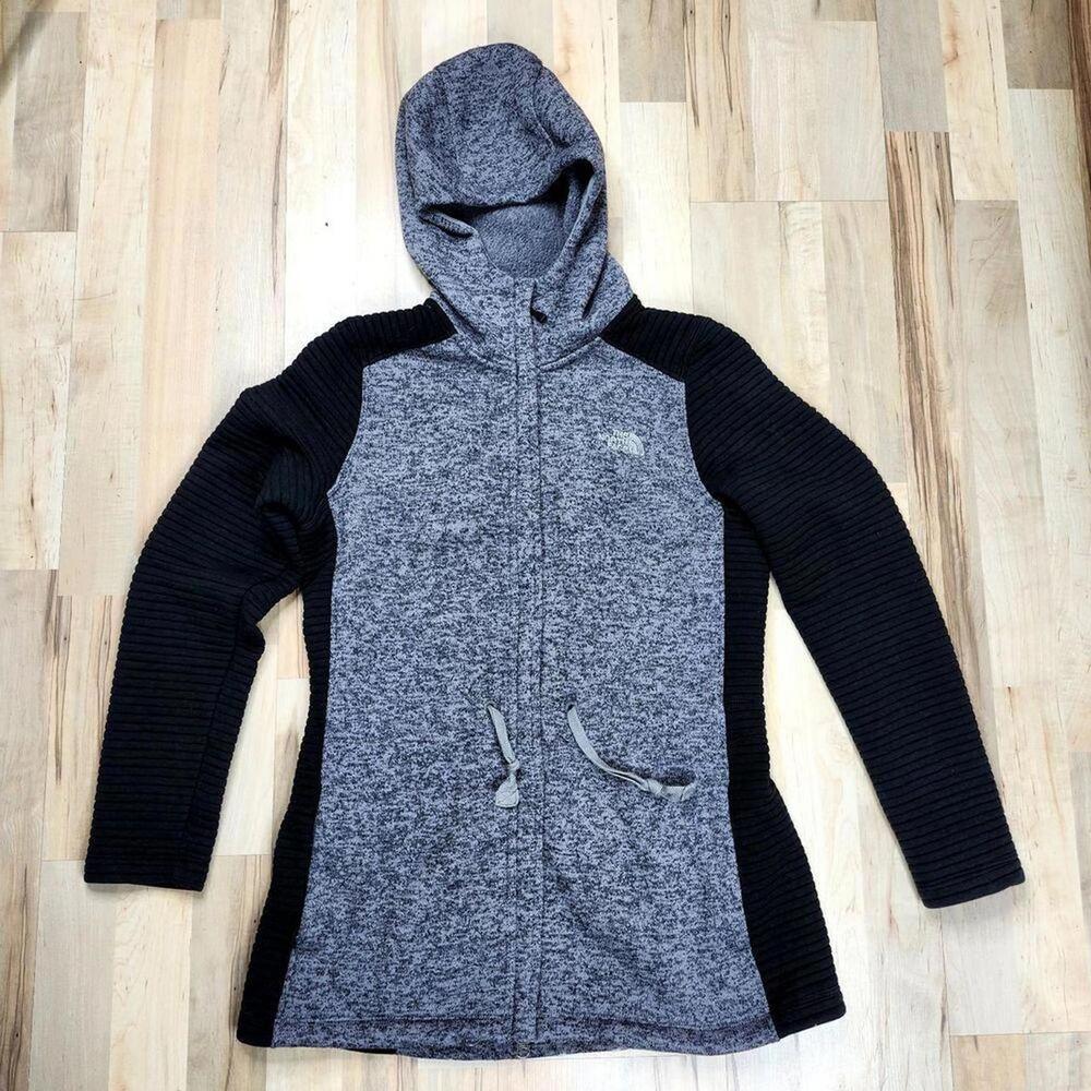 The North Face Women's Hooded Jacket - Cozy and Stylish - Medium